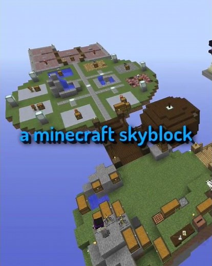 Minecraft Skyblock, BUT YOU GUYS MAKE THE MAP! 🫵 | #shorts #minecraft #skyblock #fyp