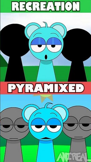 Incredibox Sprunki Pyramixed But Recreation VS Sprunki Pyramixed OG *HAPPY VERSION* 😭