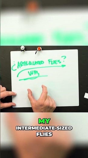 Unlock the secrets behind articulated flies in this Fly Tying Skill Builder! 🔥