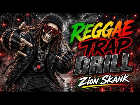 Reggae Trap Drill Fusion Instrumental Mix | 1 Hour Heavyweight Sub Bass Dark Moody Loop | Zion Skank