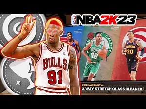 THIS 3PT SHOOTING DENNIS RODMAN BUILD WILL BREAK NBA 2K23!