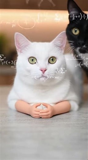 Solve this probelm... Can you spot the hidden surprise #cat #viral #funny