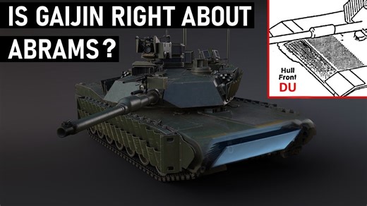 Is Gaijin Right about Abrams Hull Armor?