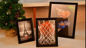 Modern Black Picture Frames 8X10, Photo Frames with High Definition Glass for Wall Decor, Wedding Decor, Dorm Decor, and Tabletop Display, Set of 4