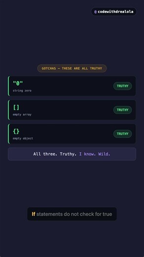 Uncover the 6 falsy values in JavaScript! From 'false' to 'null', get to know what they are. 🤔 #...