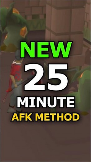 NEW 25 Minute AFK Method 😴 (OSRS)