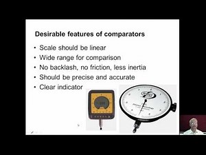 mod10lec1-Introduction to comparators,Mechanical comparators