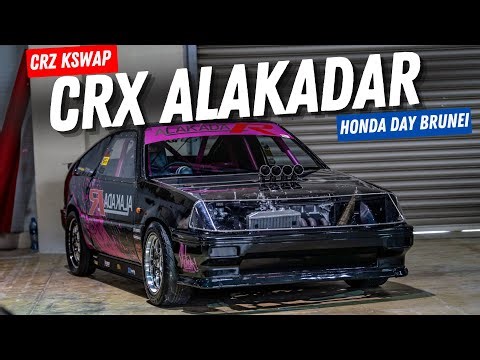 CRX 1st Gen Drag, CR Z KSwap, EK Coupe Mugen – Honda Day Brunei Penuh JDM Madness!