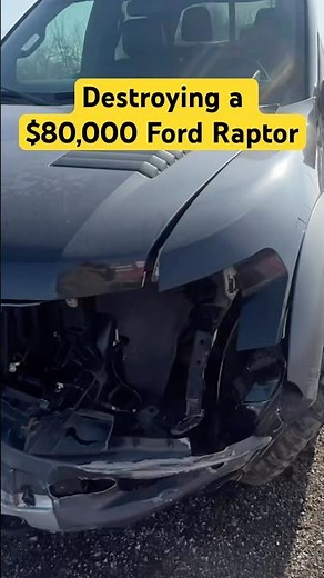 I Destroyed A $100,000 Ford Raptor