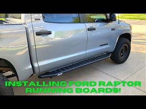 Throwing out my N-Fab running Boards for Go Rhino RB20’s!