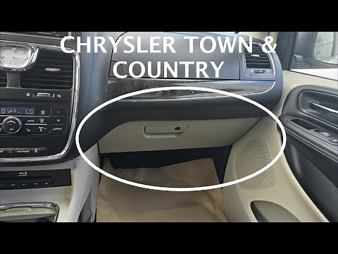 Chrysler Town & Country - GLOVE BOX REMOVAL / REPLACEMENT (2011 - 2016)