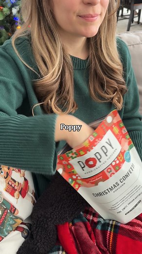 Limited-edition holiday popcorn that brings all the cozy vibes. Sweet, crunchy, and ready to make every moment merry. | Poppy Hand-Crafted Popcorn | Facebook