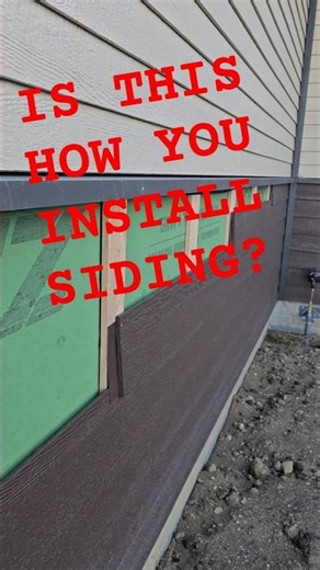 A no fail solution to installing siding