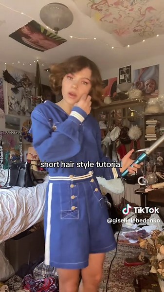 Vintage Short Hair Style Tutorial with Alice Cullen Vibes