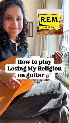 How to Play Losing My Religion - R.E.M in 30 Seconds 🎸 #shorts