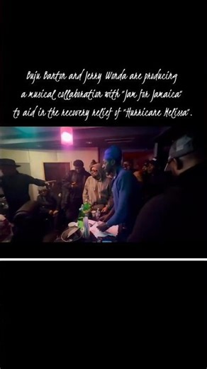 Buju Banton & Jerry Wonda, musical collaboration with "Jam for Jamaica" for Jamaica 🇯🇲.