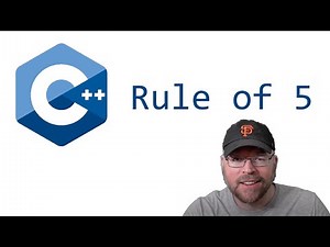 C++ Tutorial: Rule of 5 [move constructor, move assignment operator]
