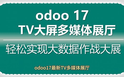 odoo17最新TV多媒体展厅
