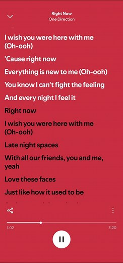 One Direction - Right Now: Lyrics & Meaning