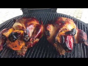 Roasting Chickens on the Kamado Joe Grill -A Healthy Version of Moisture by Chad Harris