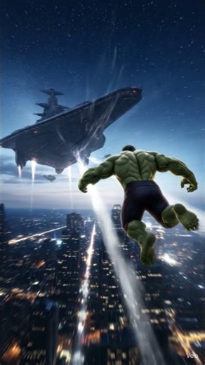 Thor Lightning + Hulk Punch = Robot Finish ⚡