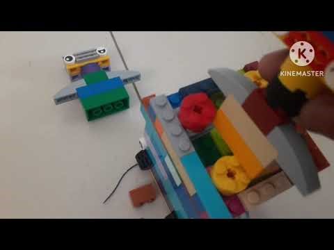 Como aser un robot de lego y un juguete
