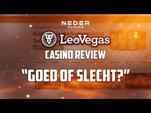 Leo Vegas Casino Review - €5000 BONUS!! OMG!!! - Goed of Slecht? (24+)