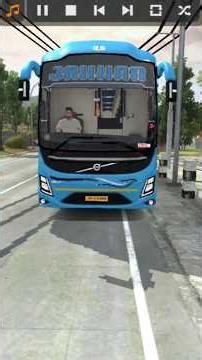 Indian Bus Driving Through Police barricades.