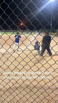 Bases Loaded Tie Game 2 Outs
