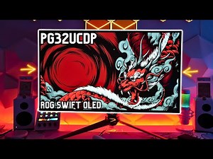 ASUS ROG Swift OLED PG32UCDP Unboxing, First Impressions, 4K 240Hz & 1080P 480Hz Gameplay 🔥W-OLED