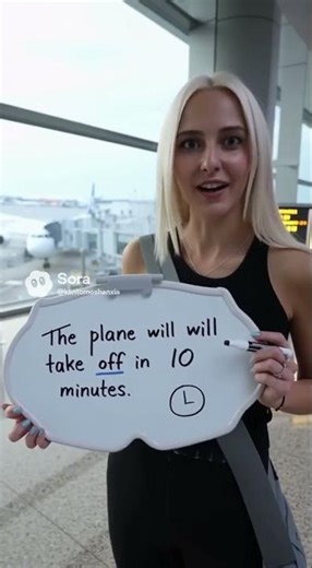 take off📣 発音：テイクオフ、意味：離陸 #英語レッスン #blonde #英会話海外留学 #英単語 #funny #humor #ビジネスマナー