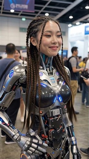 This Robot Girl Body Design Is Perfectly Engineered