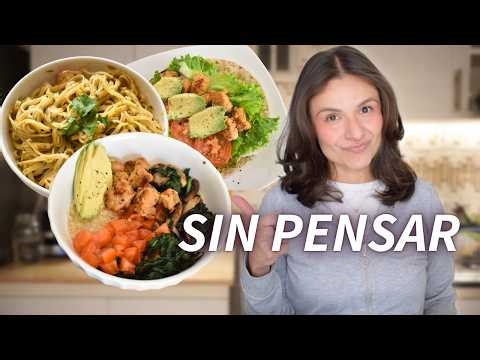 Te comparto MI FÓRMULA SECRETA para SIEMPRE SABER QUÉ HACER DE COMER 🤭