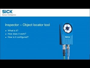 Inspector from SICK: Powerful object locator tool, independent of position, rotation and scale