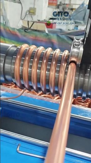 Coaxial Copper Tube Coil Winding Process
