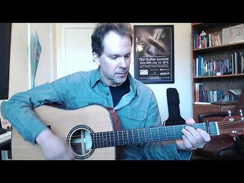 Night Moves: easy guitar tutorial (strum patterns and rhythm)