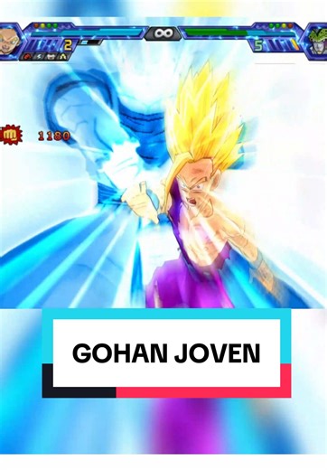 Los poderes de Gohan joven en DBZ BT4