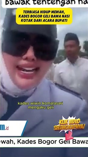 Terbiasa Hidup Mewah, Kades Bogor Geli Bawa Nasi Kotak dari Acara Bupati