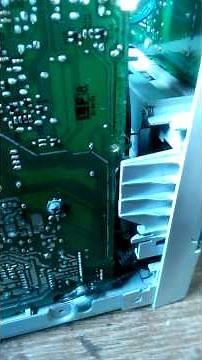 How to repair a sharp cd set player