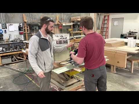 Setting up the Festool Track Saw