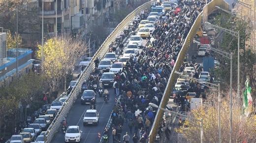 A timeline of how the protests in Iran unfolded and the crackdown that followed
