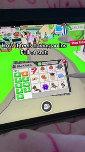 Roblox Adopt Me Inventory Full of Randoms 😭😭