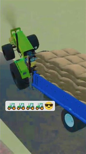 ek shar john dhree tractor full load trolley #gaming #shortsfeed #viralshort #automobile #viral