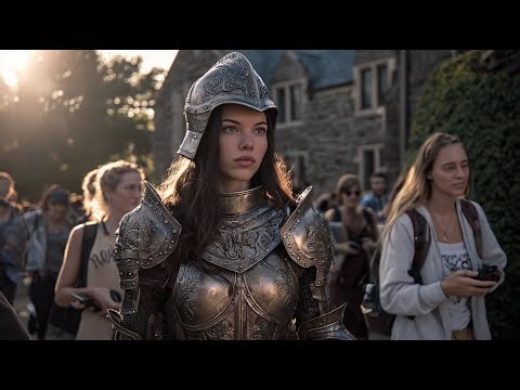 She Walked Onto Campus in Full Armor—Only a Few Learned What She Was Hiding Underneath | HFY