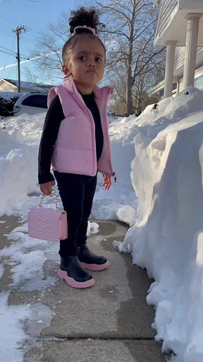 Stylish Winter Fashion for Kids Outdoor Play