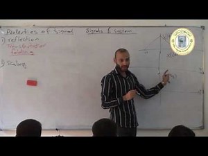 المحاضرة Signal & system