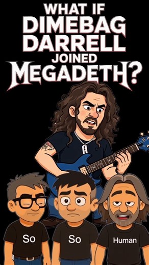 Dave Mustaine's Biggest Regret? Losing Dimebag #metal #megadeth #shorts