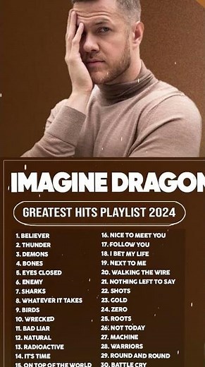 Imagine Dragons Best Songs Playlist 2024 ~ Imagine Dragons Greatest Hits Full Album 2024