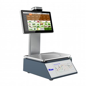 [Hot Item] Smart WiFi-Enabled Digital Scale for Supermarkets Touchable Screen Ai Scale