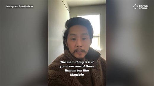 Twilight star issues warning after lithium battery explodes